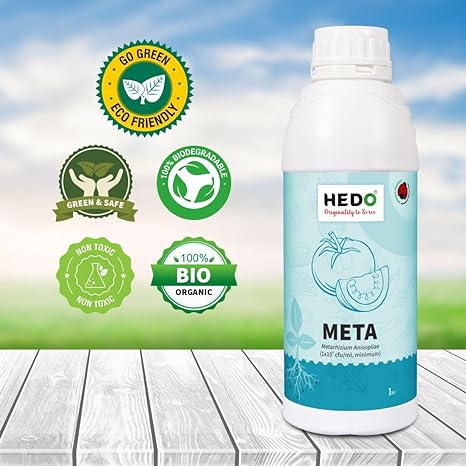 Metarhizium Anisopliae Liquid (1x10^9 CFU/ml) Bio-Organic (1L) For Plants To Control All Beetles, Weevils, White Grubs, Aphids, Thrips