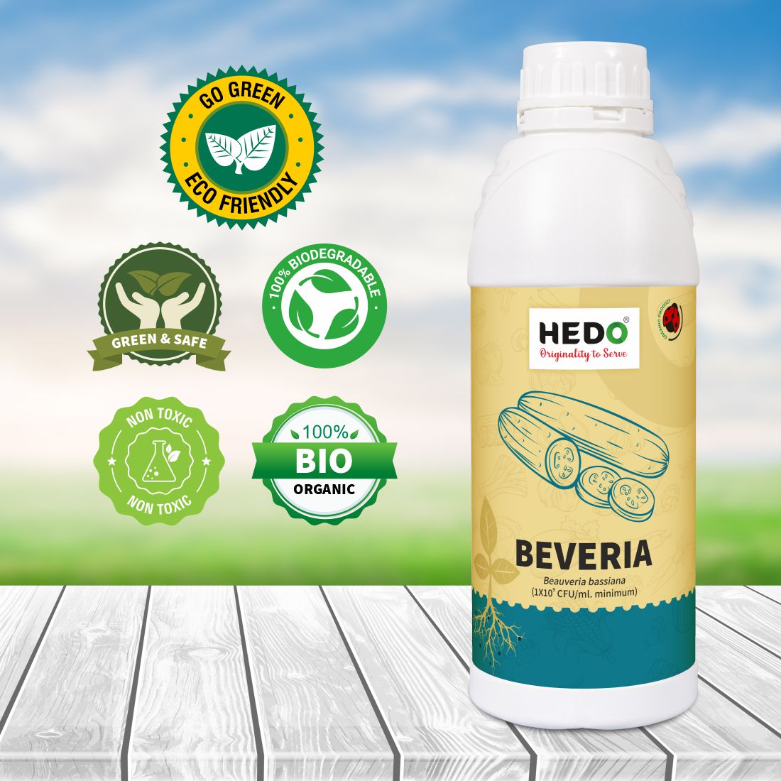 Beauveria Bassiana Liquid(1x10^9 CFU/ml) Bio-Organic(1L) For All Plants To control Aphids,Thrips & Whiteflies