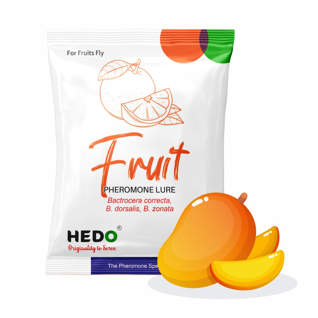Fruit Fly Horizantal Pheromone Trap with Fruit Fly Lure(Bactrocera Dorsalis) for Fruit Crops Pack Of 10