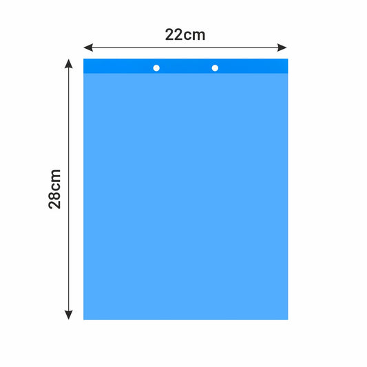 Blue PVC Sticky Trap( Size 22X28 Cm) To Control Thrips, Aphids & Whitefly Pack Of 10