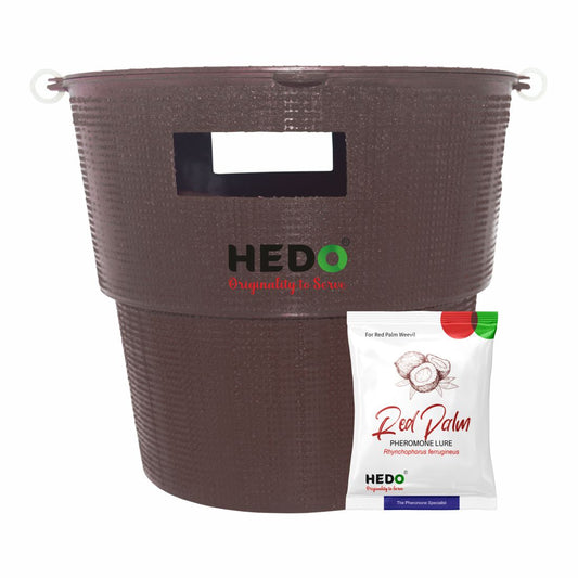 Bucket Trap & Lure For Red Palm Weevil For Control Damage In coconut Pack Of 2