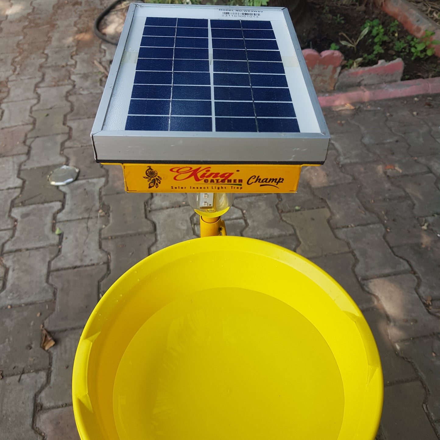 Solar Minichargeble Insect Light Pheromone Trap Totally Automatic Portable Easy To Control Flying Insect