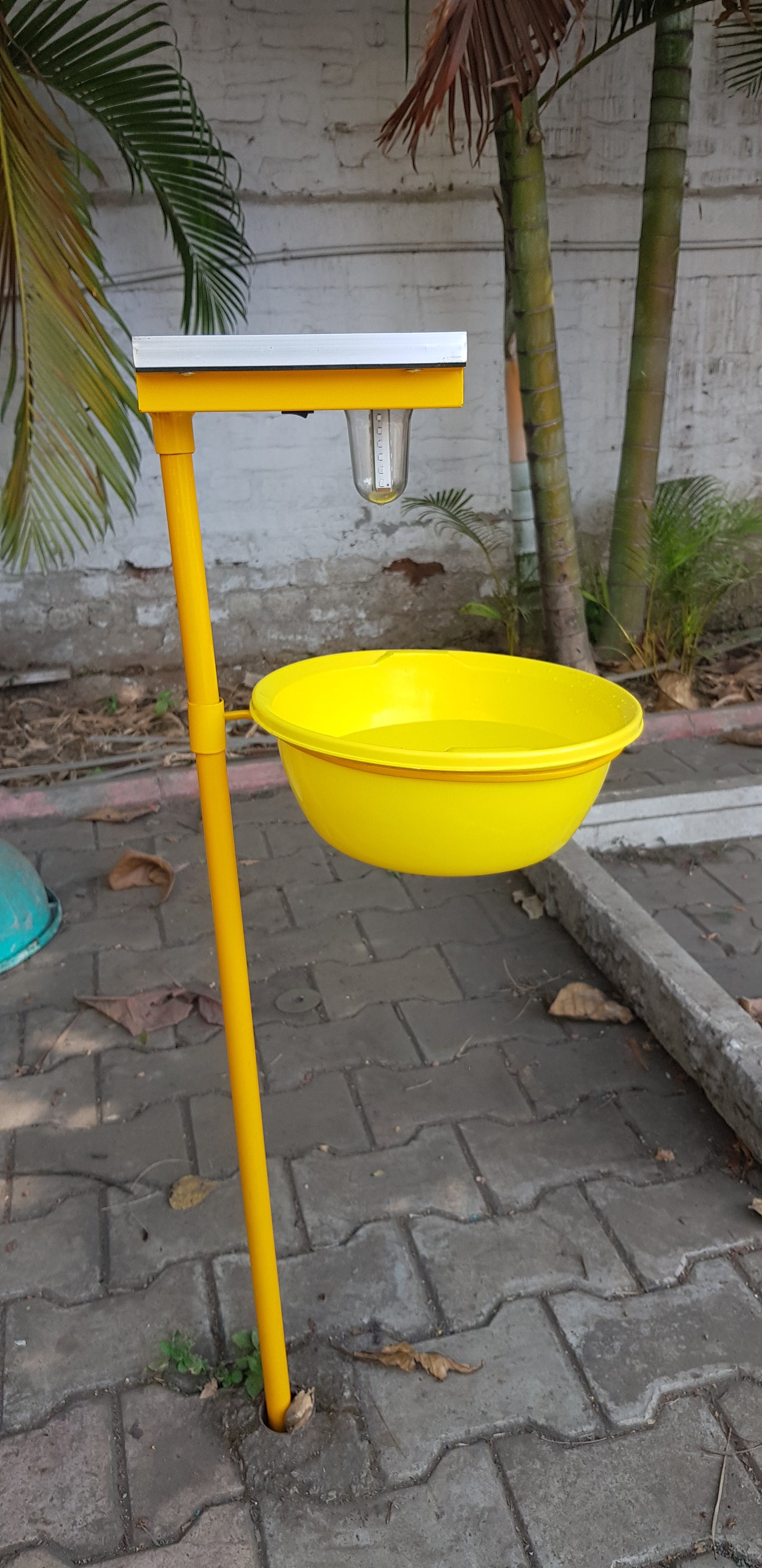Solar Minichargeble Insect Light Pheromone Trap Totally Automatic Portable Easy To Control Flying Insect