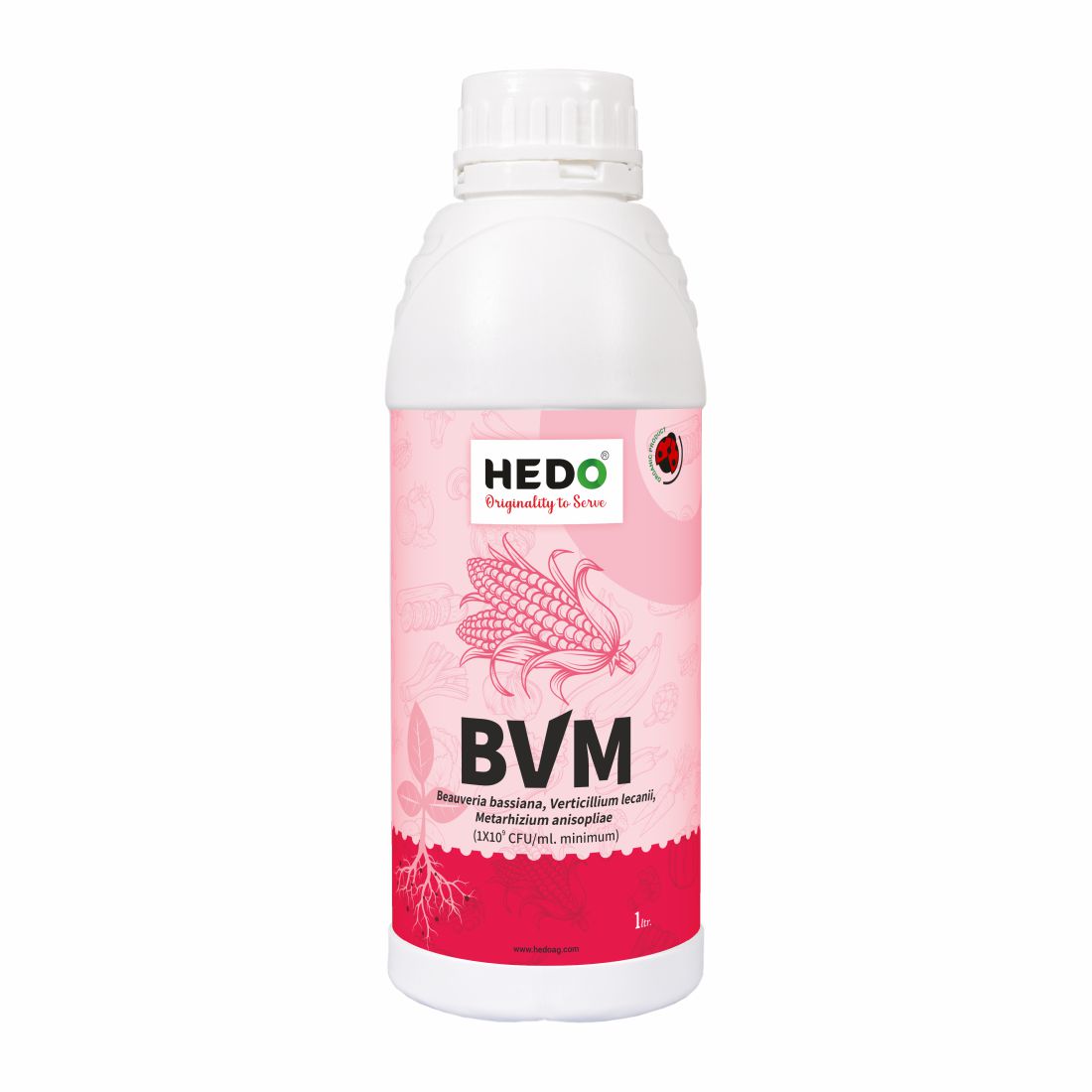 BVM (1X10^9 CFU/ml) Organic Liquid (1L) - Beauveria bassiana + Verticillum Lecanii + Metarhizium Anisopliae is consortia To Control Insect