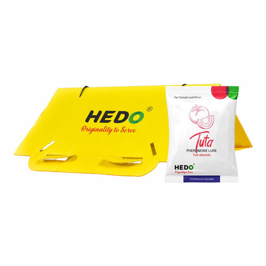 Pheromone Trap for Tomato Leafminer (Tuta absoluta)with Delta Trap Pack of 10