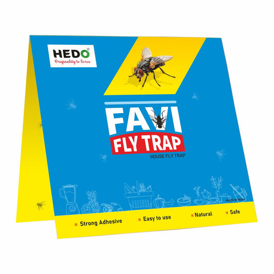 Housefly Sticky Trap Big Size To Control Housefly For Home, Kitchen, Hotels Pack of 10