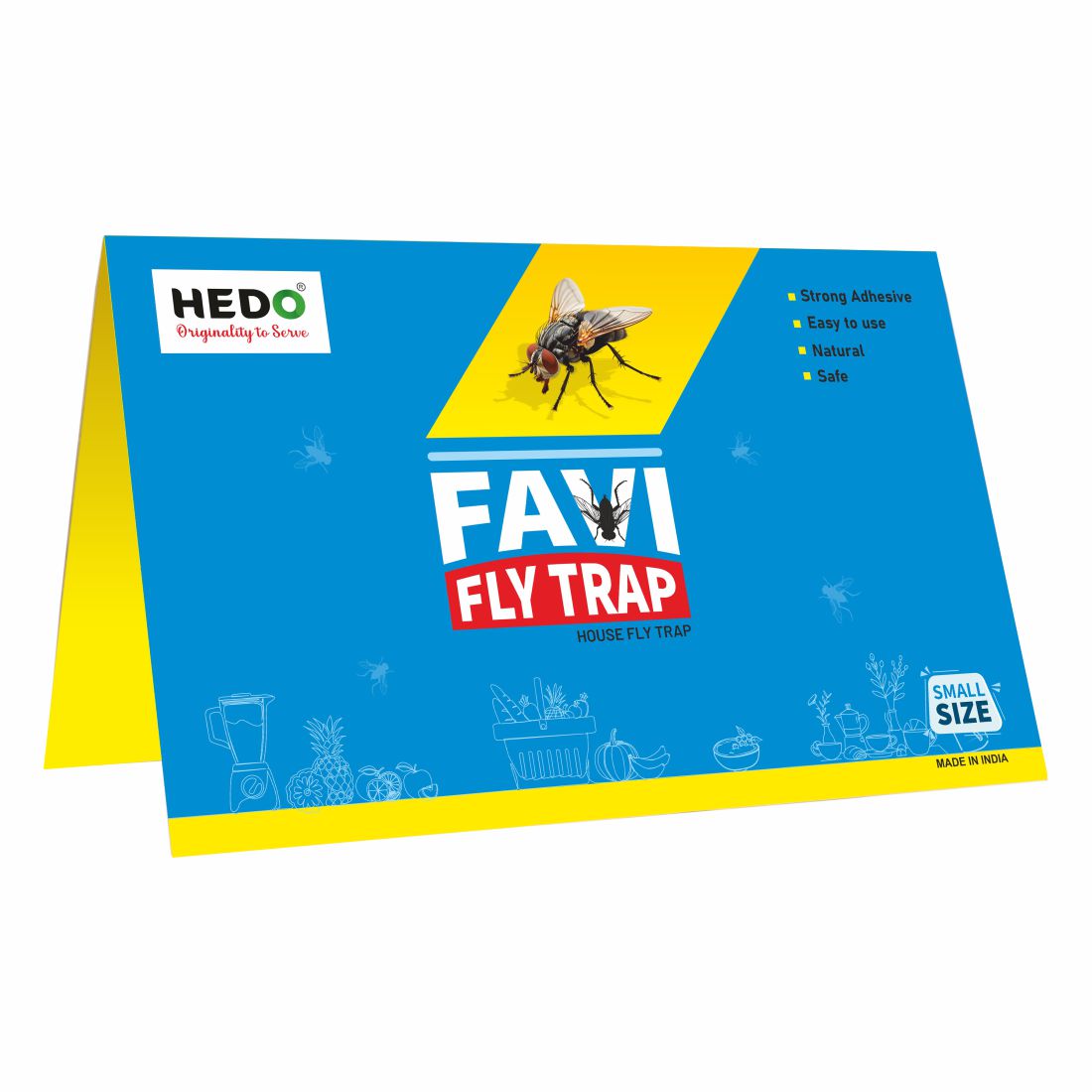 Housefly Sticky Trap To Control Housefly For Home, Kitchen, Hotels Pack of 10
