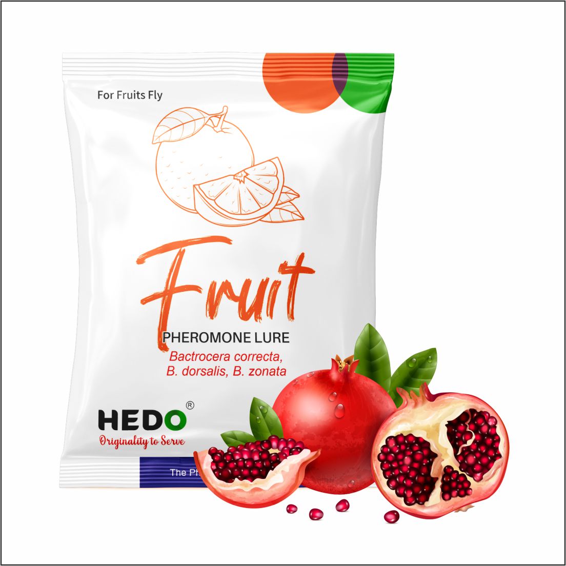 Fruit Fly Horizantal Pheromone Trap with Fruit Fly Lure(Bactrocera Dorsalis) for Fruit Crops Pack Of 10