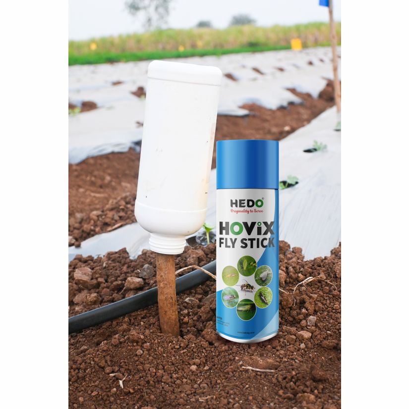 Hovix Fly Stick 425 ml Spray, Used to control Fruit Flies and All Sucking Pests