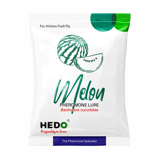HEDO Melon Fly Lure (Bactrocera Cucurbitae) Pack of 10 for Vegetables Crop pheromone Lure