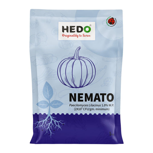 Nemato Powder(Pacilomyces Lilacinus 2x10^8 CFU/gm)Bio-Organic(1Kg)For All Fruit,vegitable & Crops Against Various Nematod
