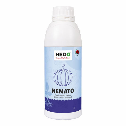 Nemato Liquid(Pacilomyces Lilacinus 2x10^9 CFU/ml)Bio-Organic(1L)For All Fruit, vegitable & Crops Against Various Nematod