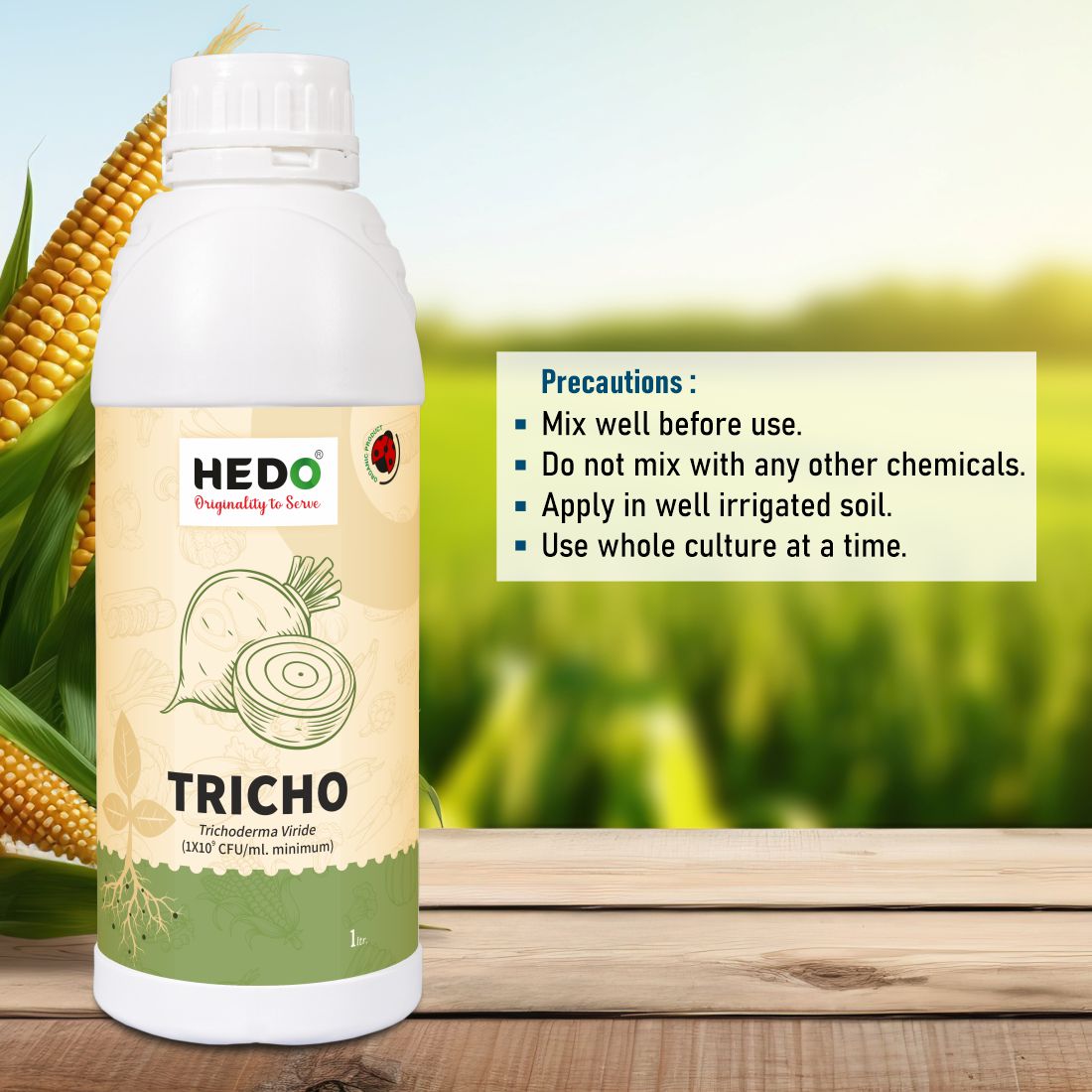 Trichoderma Viride Liquid(1X10^9 CFU/ml) Bio-Organic(1L) For Control All Fungal Disease & Seed Germination For All Plants & Seed