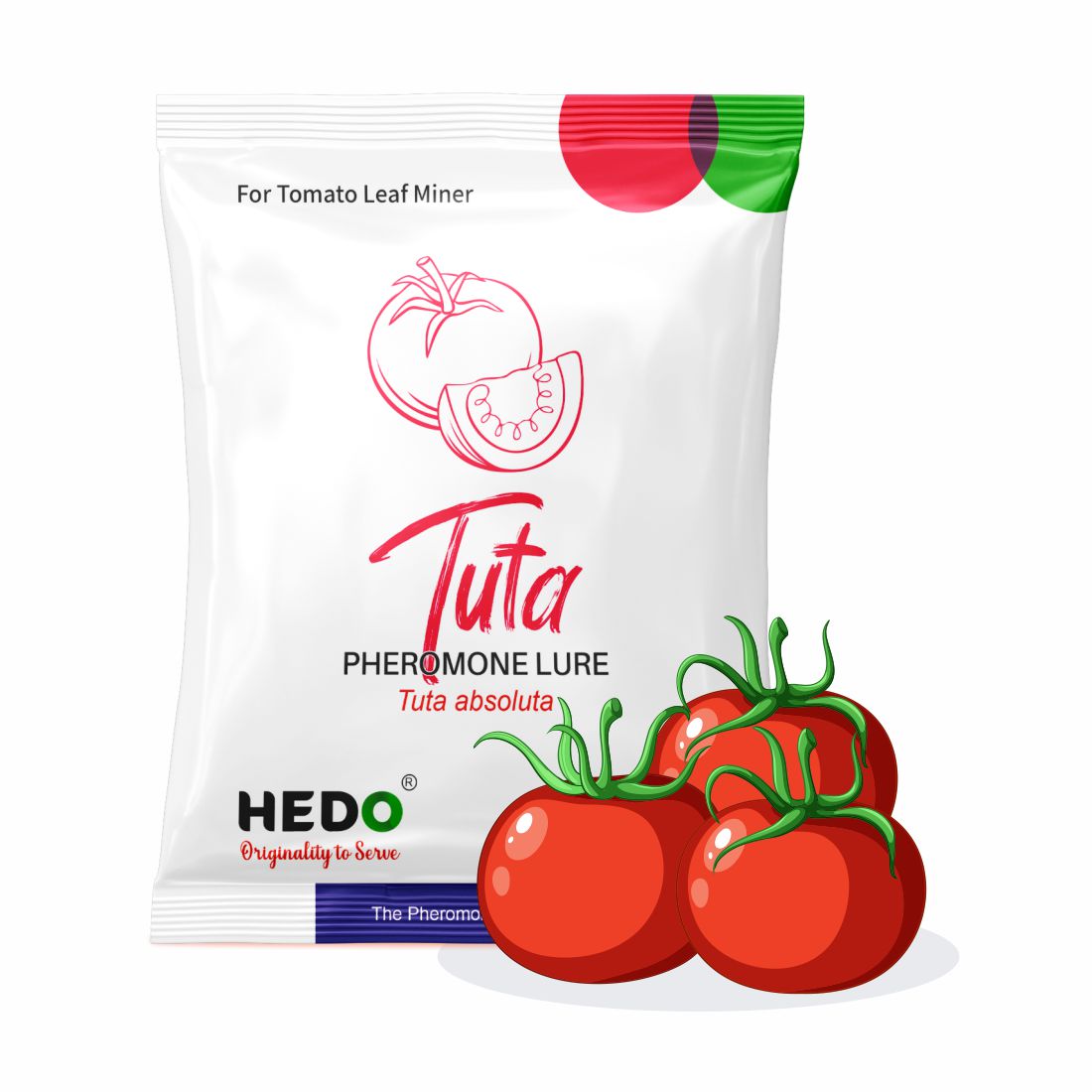HEDO Pheromone Lure for Tomato Leaf Miner (Tuta absoluta) Pack of 10